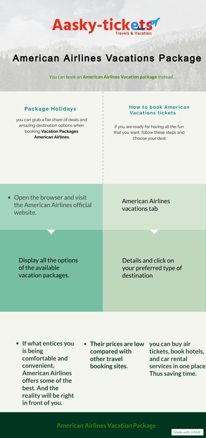 American Airlines Vacation Packages 2024 Top Vacation Deals